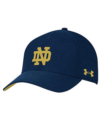 Женская темно-синяя регулируемая шляпа с логотипом Notre Dame Fighting Irish Logo Under Armour
