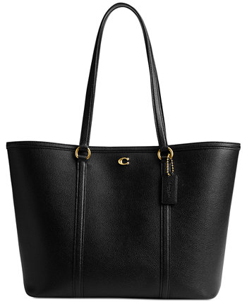 Legacy Small Pebbled Leather Tote COACH