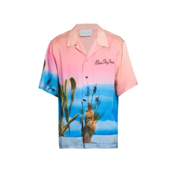 Рубашка с короткими рукавами Desert Sunrise Blue Sky Inn