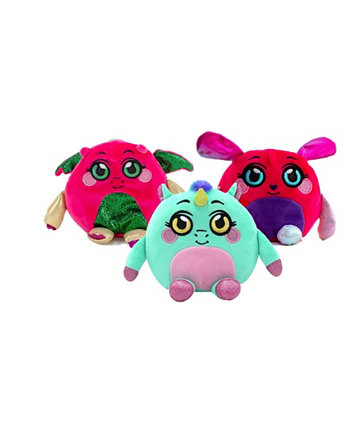 Squeeze, Squishy, Moldable Plush, Чучело - 3 Pack First and Main