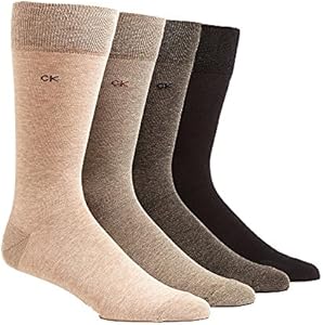 Calvin Klein Men's Knit Crew Socks - 4 Pack Calvin Klein