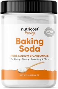 Nutricost Pantry Baking Soda (1 LB) - For Baking, Cleaning, Deodorizing, and More Nutricost