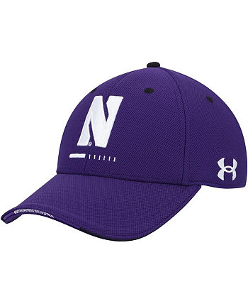 Мужская фиолетовая бейсболка Northwestern Wildcats Blitzing Accent Performance Flex Hat Under Armour