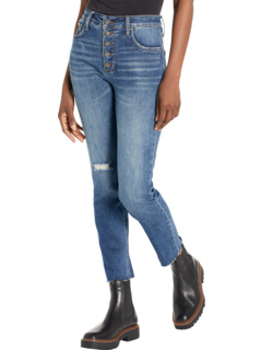 Rachael High-Rise Fab AB Mom Jeans in Closer KUT from the Kloth
