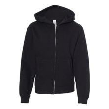 Youth Midweight Full-Zip Hooded Sweatshirt Independent Trading Co.