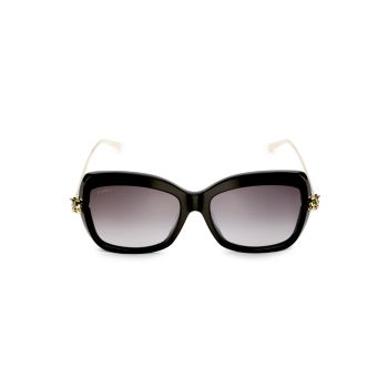 Солнцезащитные очки "кошачий глаз" 55 мм Cartier