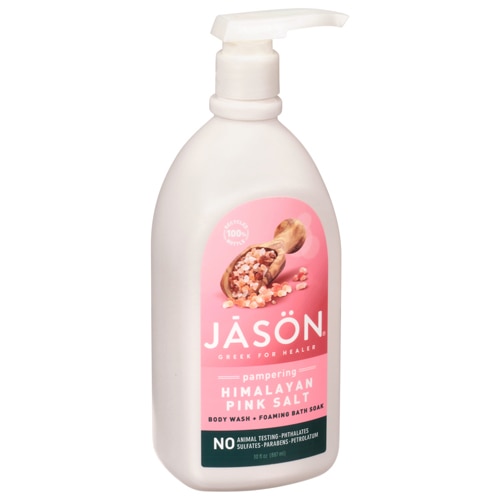 Джейсон Гель для душа с гималайской розовой солью – 30 жидких унций JASON
