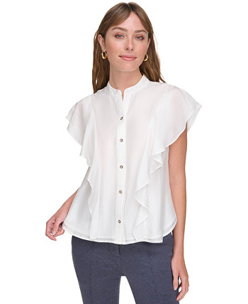 Женская блузка с рюшами Tommy Hilfiger
