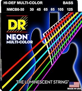 DR Strings HI-DEF NEON Bass Guitar Strings (NMCB6-30) DR Strings