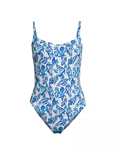 Lima Shell One-Piece Swimsuit Lilly Pulitzer