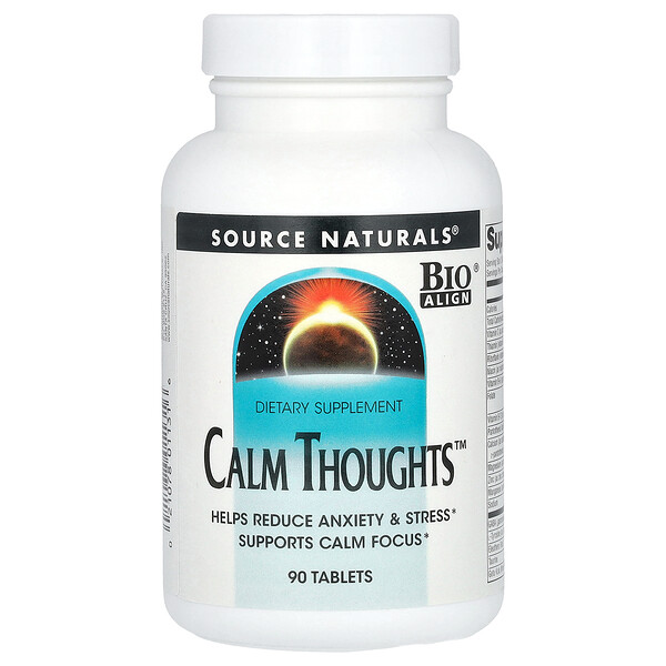 Calm Thoughts - 90 таблеток - Source Naturals Source Naturals