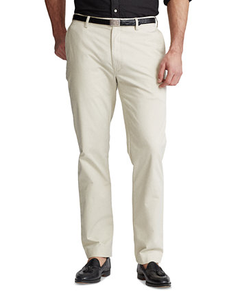 Мужские эластичные брюки из твила классического кроя Polo Ralph Lauren
