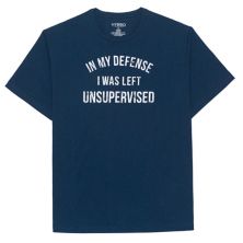 Big & Tall &#34;In My Defense&#34; Graphic Tee Generic