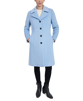 Женское однобортное полушерстяное пальто, созданное для Macy's Anne Klein