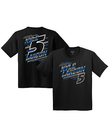 Черная футболка Kyle Larson Extreme для мальчиков и девочек Hendrick Motorsports Team Collection