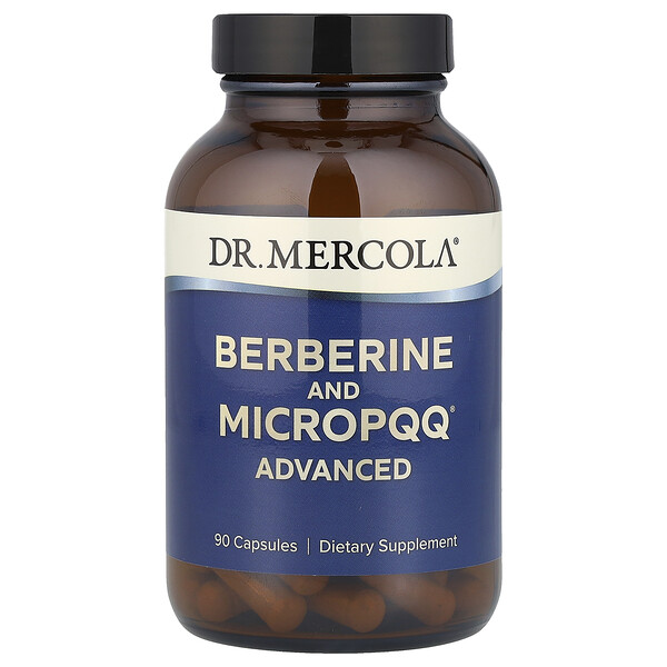 Berberine and MicroPQQ Advanced, 90 Capsules (Капсулы) Dr. Mercola