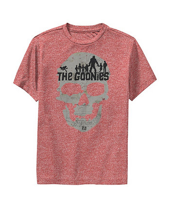 Детская футболка для выступлений с логотипом The Goonies Skull Map для мальчиков Warner Bros.