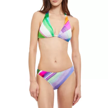 Diagonal Dreams 2-Piece Bikini Set Gottex