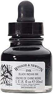 Чернила для рисования Winsor & Newton, яблочно-зеленые, быстро сохнущие и водостойкие, 14 мл Winsor & Newton