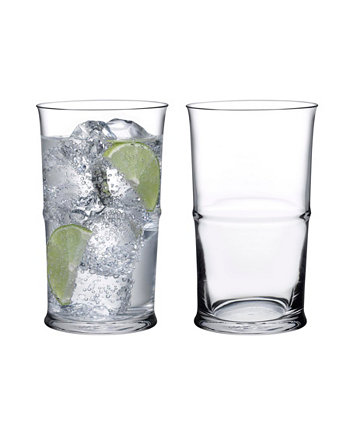 Набор стаканов для воды Jour, 2 предмета, 11,75 унций Nude Glass