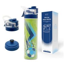 Boz 22 Oz Imprinted Insulated Sports Water Bottle With Mist Spray & Squeeze Features BOZ