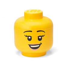 LEGO Happy Girl Storage Head Lego