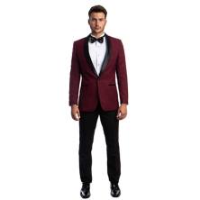 Мужской Костюм Azzuro 2-пiece Tuxedo Set с Атласным Шалевым Воротником Azzuro