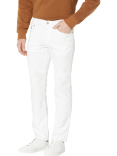 Узкие прямые эластичные джинсы с пятью карманами белого цвета U.S. POLO ASSN.