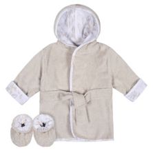 Baby Just Born® Hooded Robe & Booties Set Just Born