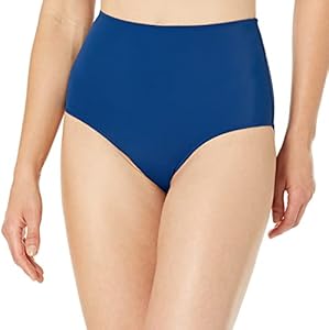 Amazon Essentials Women's High Waist Swim Bottom (Available in Plus Size) Amazon Essentials