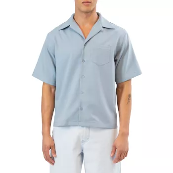 Рубашка оверсайз с пуговицами спереди RtA