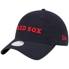 Women's New Era Navy Boston Red Sox Shoutout 9TWENTY Adjustable Hat New Era