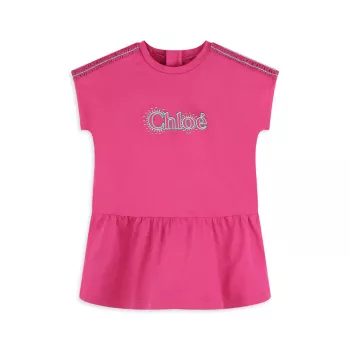 Для маленьких девочек &amp; Хлопковое платье со звездами для маленьких девочек Chloe