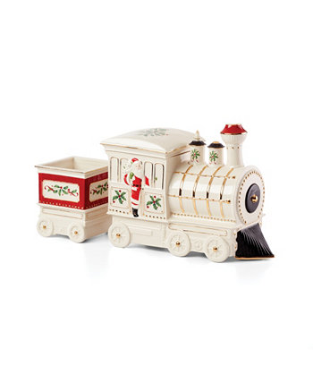 Holiday Figural Train Buffet Caddy Lenox