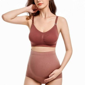  Бюстгальтеры для беременных FENGQQUE Mother's Plus Size Nursing Soft Comfort Fit Bra FENGQQUE