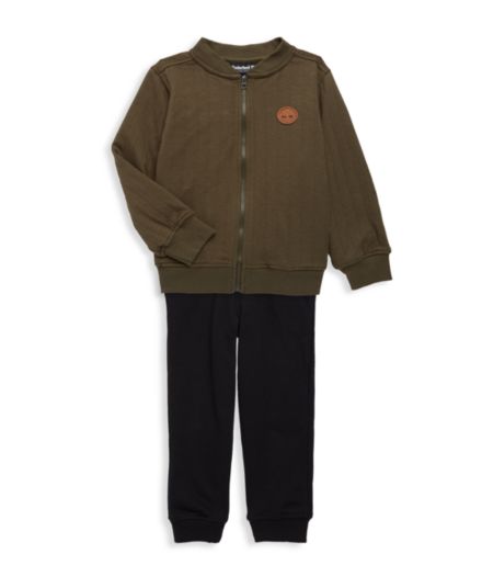 Двухкомпонентная куртка для мальчика и amp; Комплект бегунов Timberland