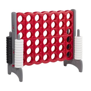 ECR4Kids Jumbo 4-To-Score, Red/Grey ECR4Kids