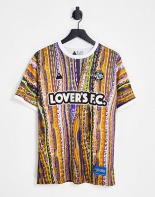 Разноцветная футболка из джерси Lover's FC Lovers FC