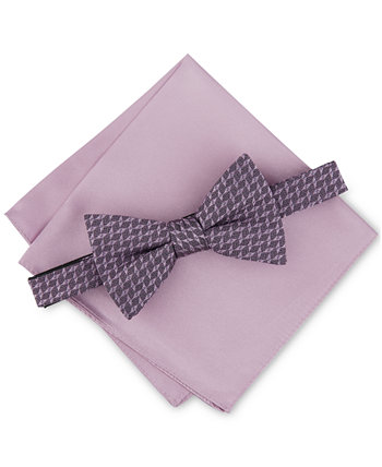 Мужской комплект с галстуком-бабочкой и нагрудным платком Millbrook, созданный для Macy's Alfani