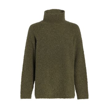 Bouclé Mockneck Sweater Gauchere