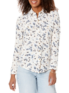 Рубашка из эластичного джерси с цветочным принтом Ralph Lauren