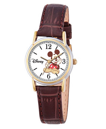 Женские часы Disney Mickey Mouse Cardiff из сплава серебра и золота Ewatchfactory