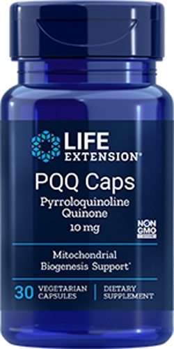 Капсулы Life Extension PQQ — пирролохинолинхинон — 10 мг — 30 вегетарианских капсул Life Extension