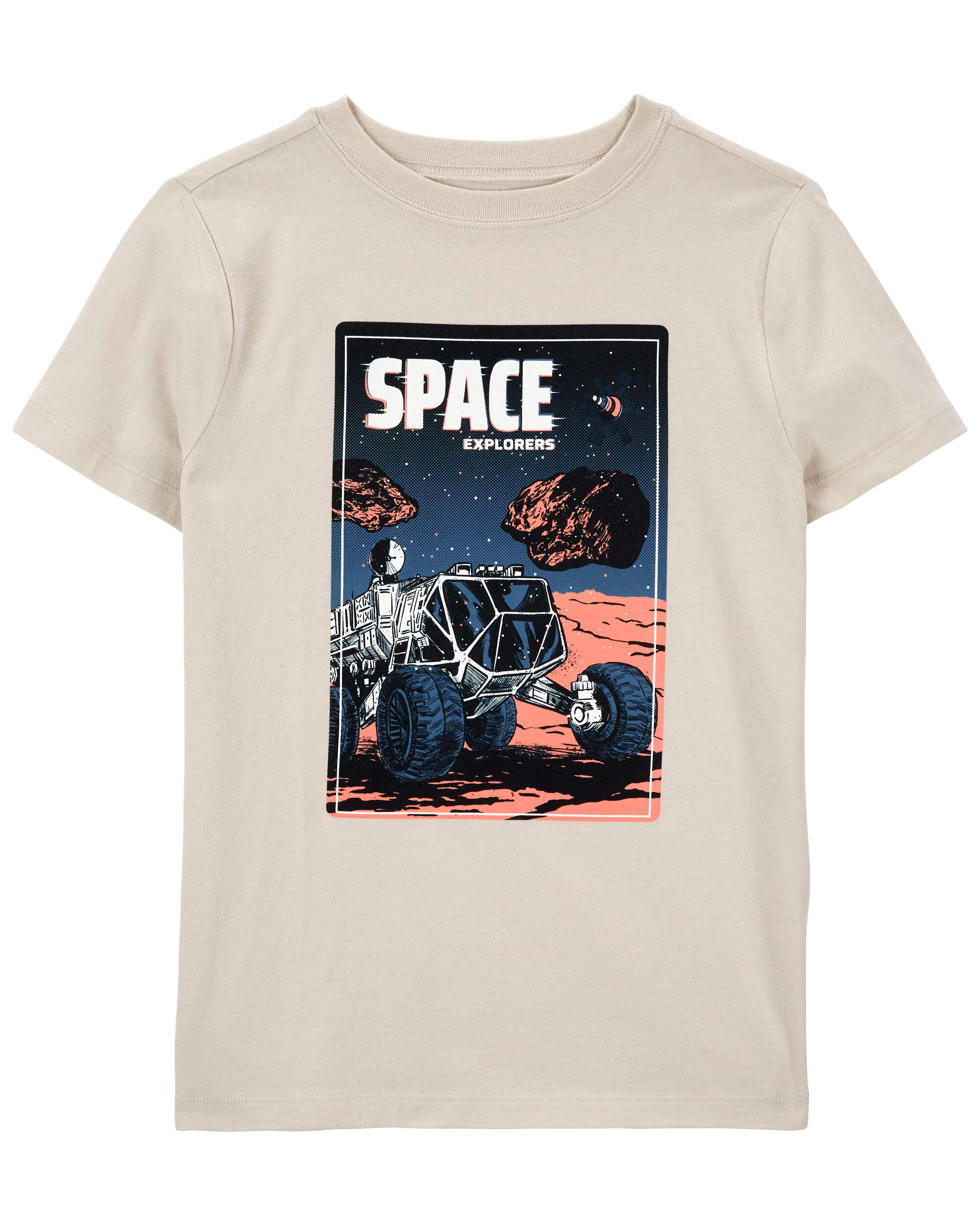 Детская футболка с рисунком «Исследователи космоса» Carter's