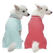 Blueberry Pet Back to Basic Dog Polos 2-Pack Blueberry Pet