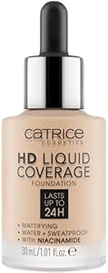 Catrice | HD Liquid Coverage Foundation | High & Natural Coverage | Vegan & Cruelty Free (070 | Toffee Beige) Catrice