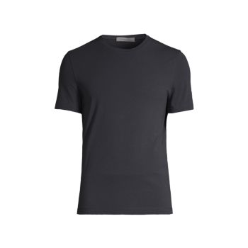 Cotton-Blend Crewneck T-Shirt Corneliani