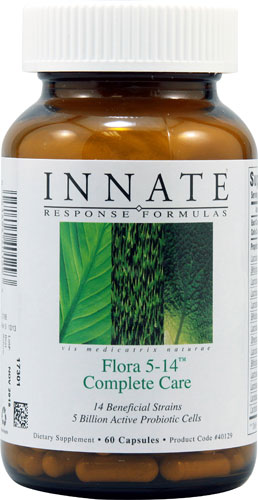 Innate Response Formulas Flora 5-14™ Complete Care -- 5 миллиардов клеток -- 60 капсул Innate