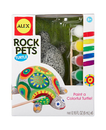 Alex Craft Rock Pets Turtle Kids Art and Craft Activity Style Me Up!