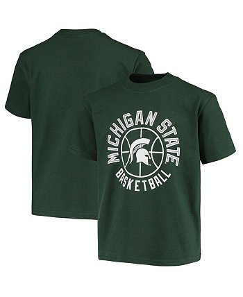 Зеленая баскетбольная футболка Big Boys Michigan State Spartans Champion